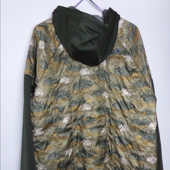 Marmot Martis Peak Hoodie Camping Camo NWT Hoody - Picture 12 of 13
